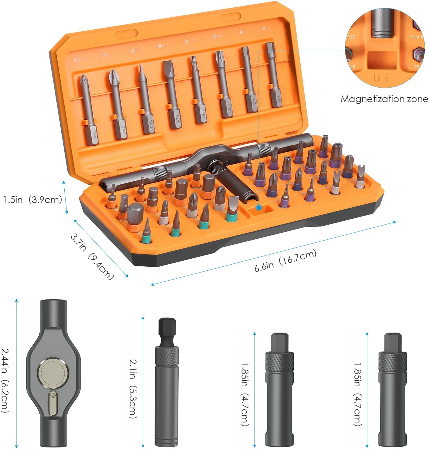 42 in 1 Magnetic Screwdriver Set